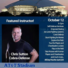 COBRA at National Martial Arts Day at Dallas stadium